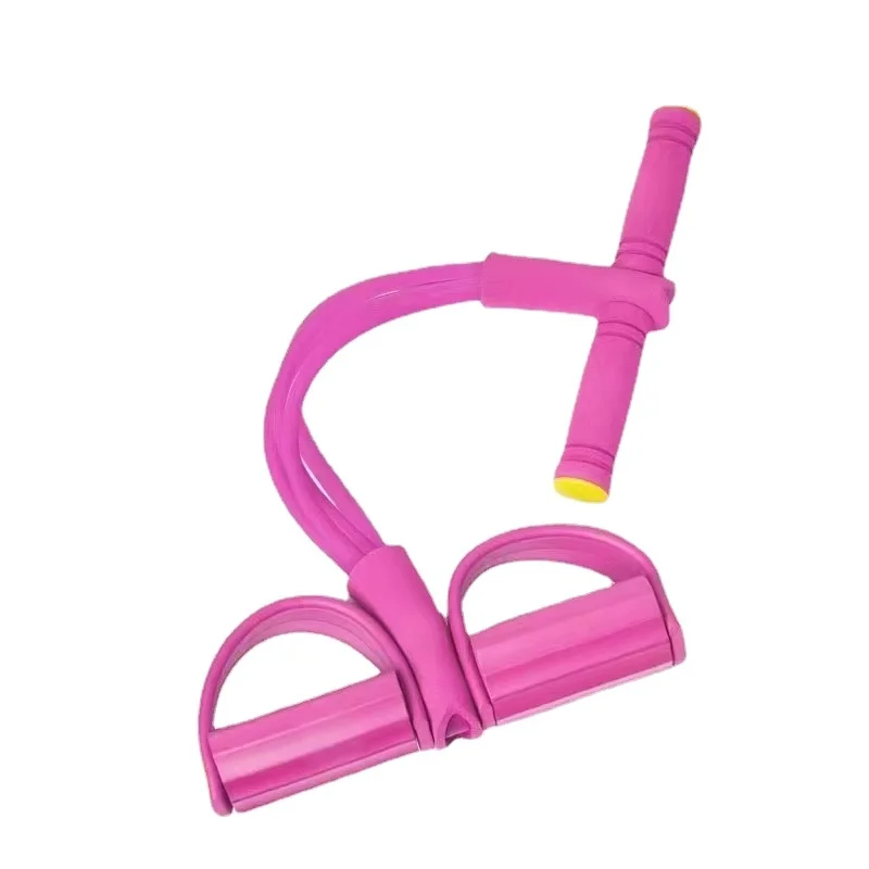 Pedal Rally Sit-ups Auxiliary Equipment Home Fitness Thin Belly Yoga Women's Sports Elastic Rope | Resistance Bands