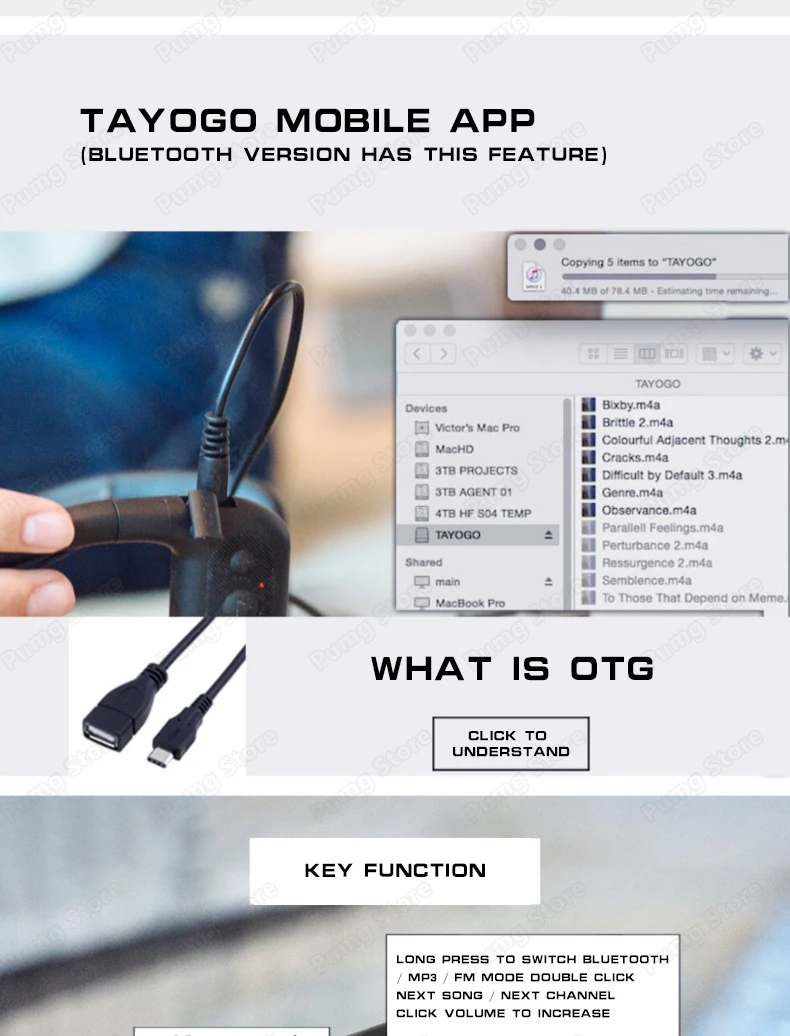 Tayogo IPX8 костная проводимость водонепроницаемый MP3-плеер bluetooth наушники подводный HIFI MP3 музыкальный плеер для плавания спорта