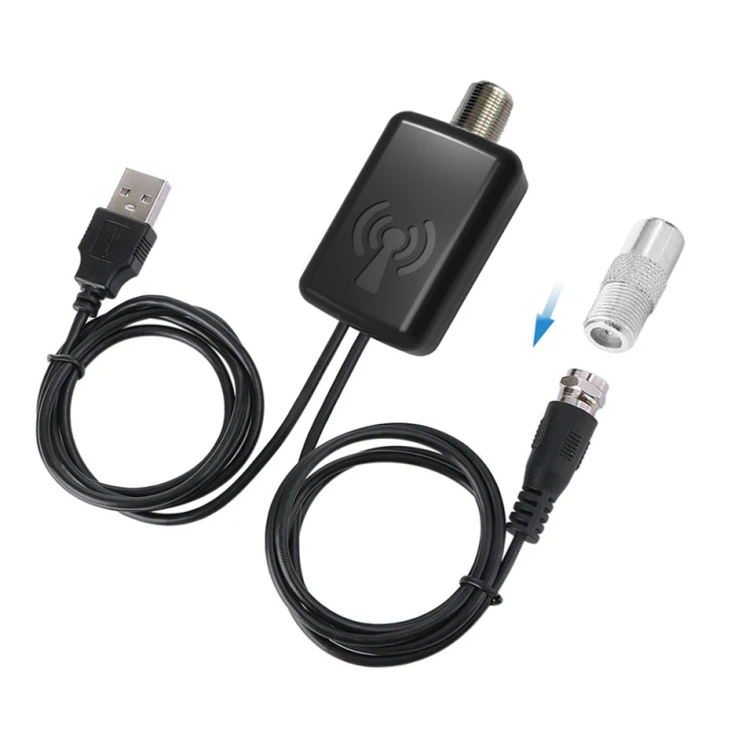 High Quality Easy Installation 25DB TV Signal Amplifier Booster Digital HD for Cable TV Fox Antenna HD Channel