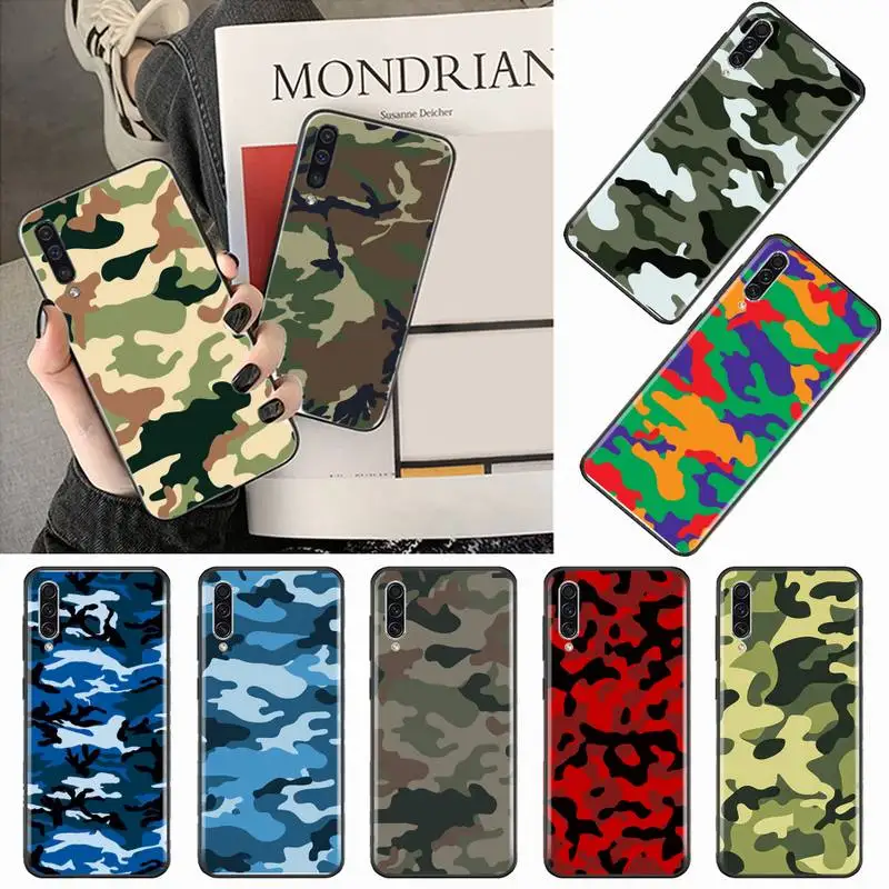 Чехол Камуфляжный для Samsung galaxy S 9 10 20 A 21 30 31 40 50 51 71 s note j 4 2018 plus | Чехлы мобильных
