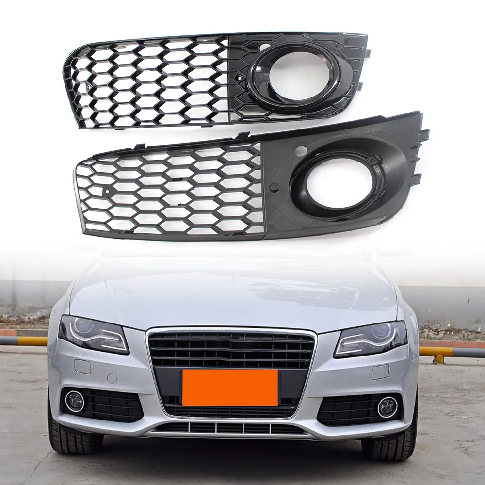 

Решетка противотуманная для Audi A4 B8 2009 2010 2011 2012 RS4, 1 пара