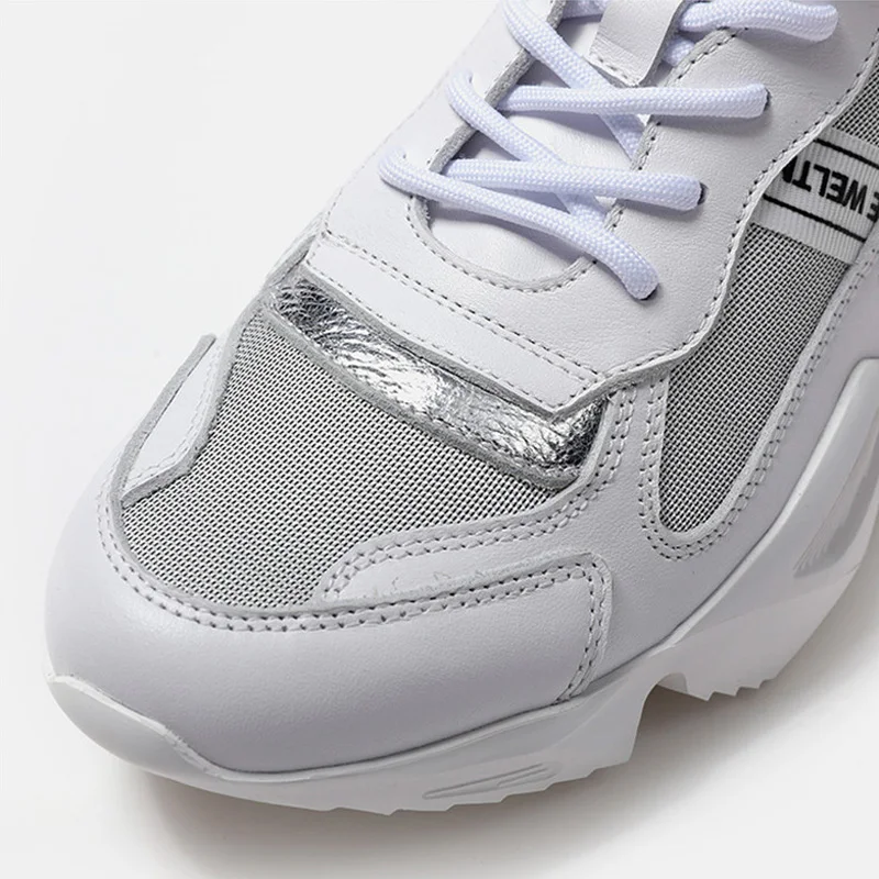 Новые модные повседневные ботинки с массивным каблуком на платформе для мужчин