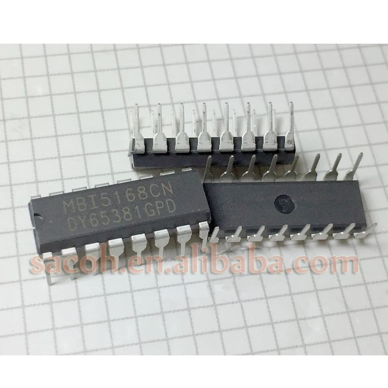 10 шт./лот новый оригинальный MBI5168CN или MBI5168CDW MBI5168CD MBI5168CP DIP-16 8-битный Светодиодный