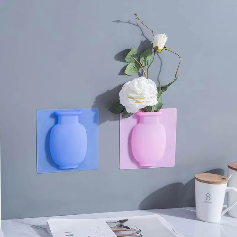 Силиконовая Наклейка на стену волшебные настенные вазы многократно
