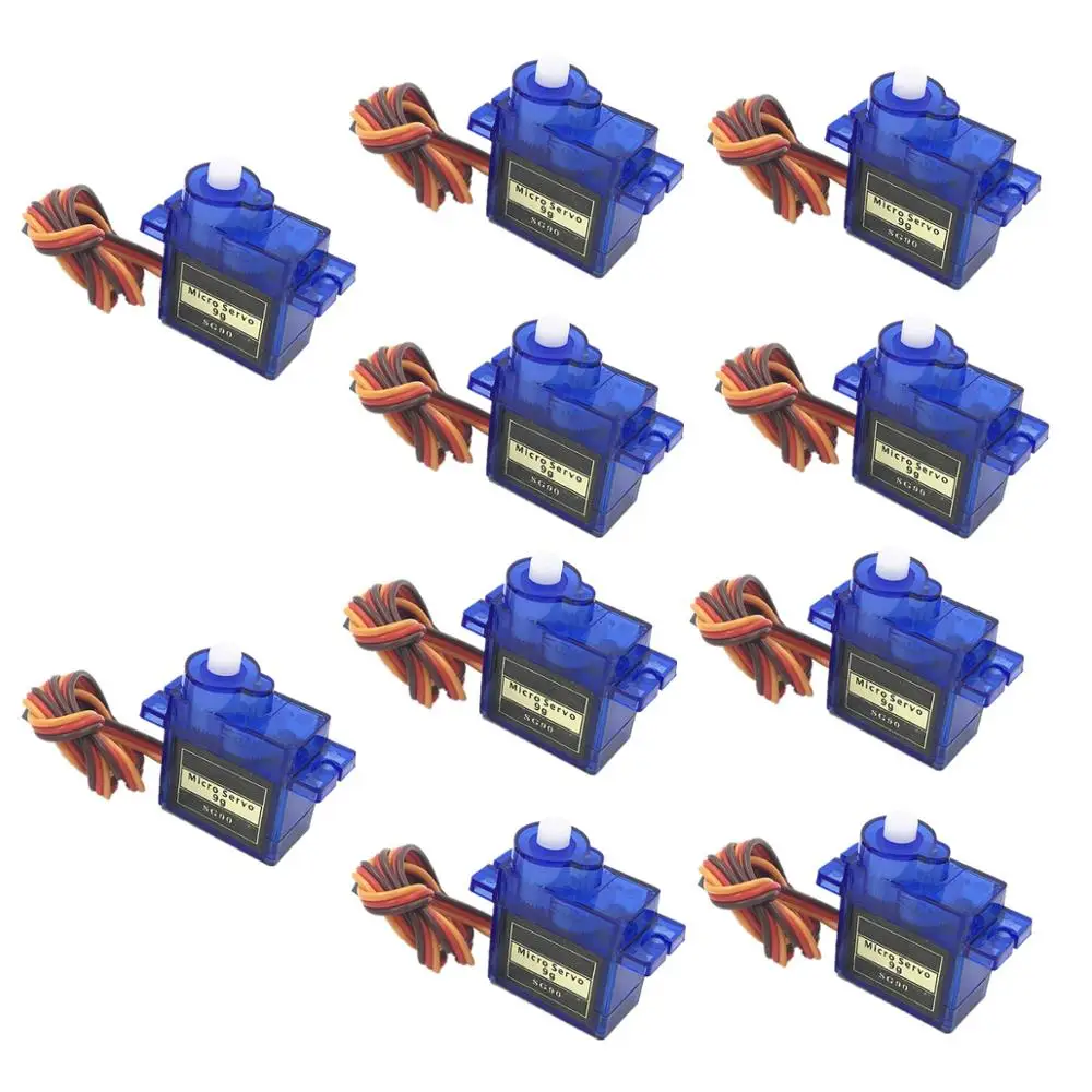 5 шт./лот Новинка 9G микро/мини сервоприводы + рожки для радиоуправляемого
