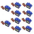 5 шт.лот Новинка 9G микромини сервоприводы + рожки для радиоуправляемого вертолета самолета лучше, чем SG90 для радиоуправляемого вертолета 250 450