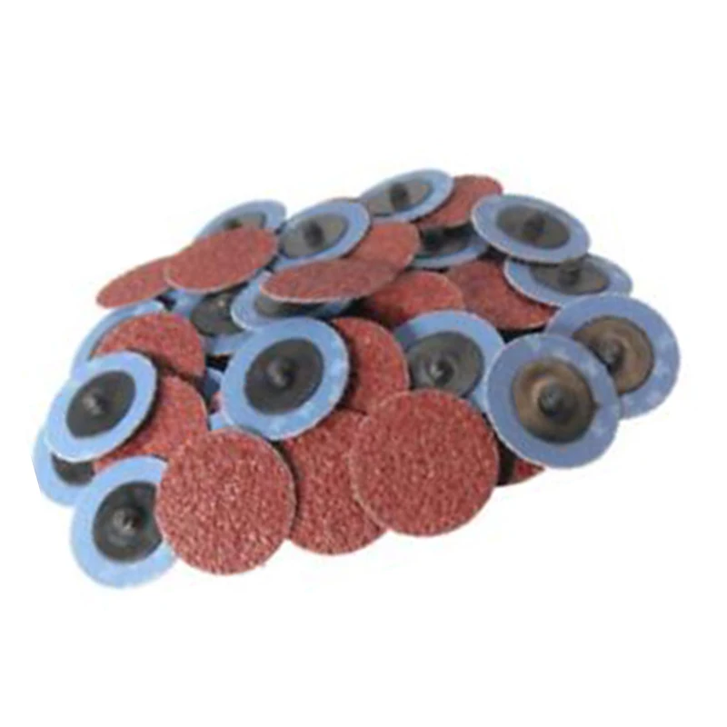 

Red 36 Grit Sanding Discs Roll Lock Sanding Polishing Accessories Finishing 50mm