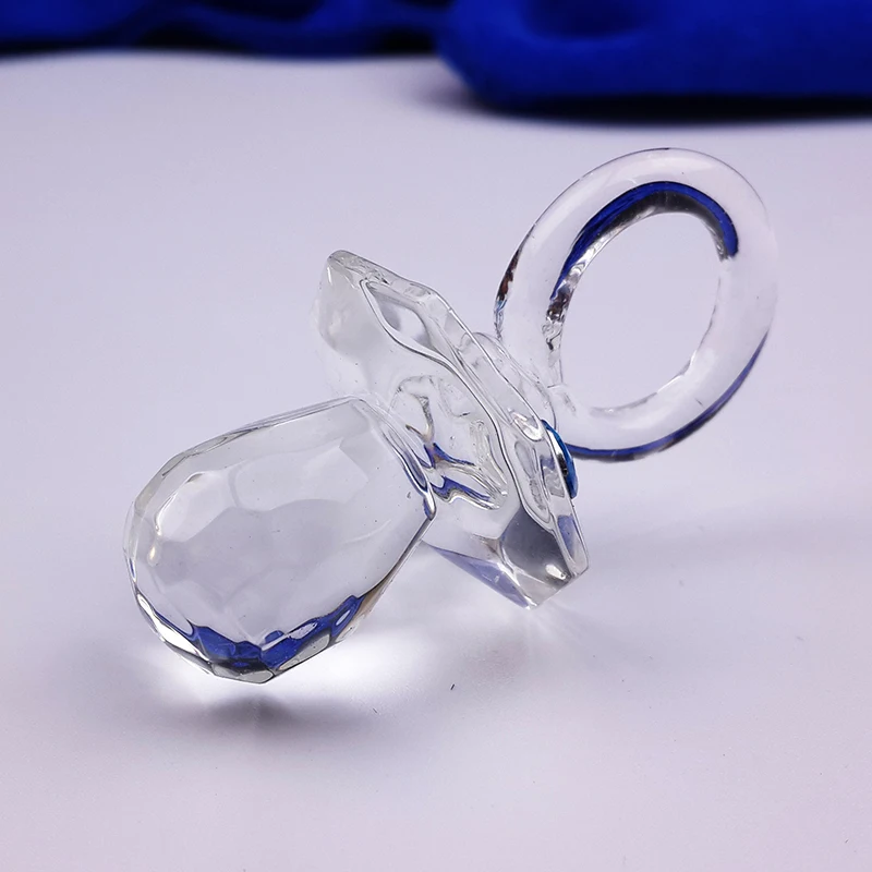 30 шт./лот милая детская пустышка с кристаллами для вечеринки в честь будущей мамы