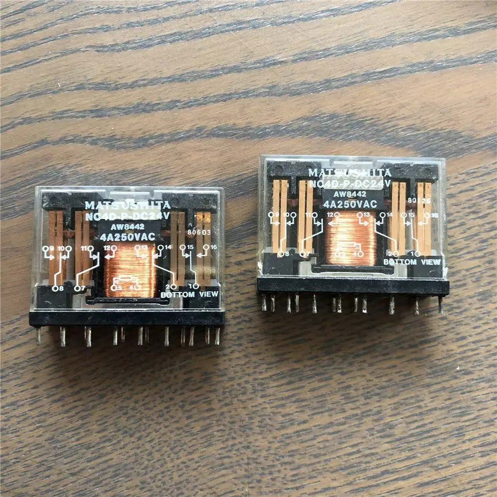 NC4D P DC5V DC24V электромеханическое реле 4A 250VAC 14 контактов|Реле| |