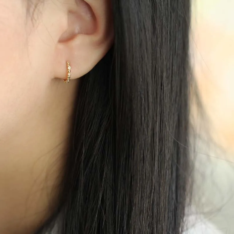 Серьги гвоздики из твердого золота с кристаллами 9 к|Серьги-гвоздики| |