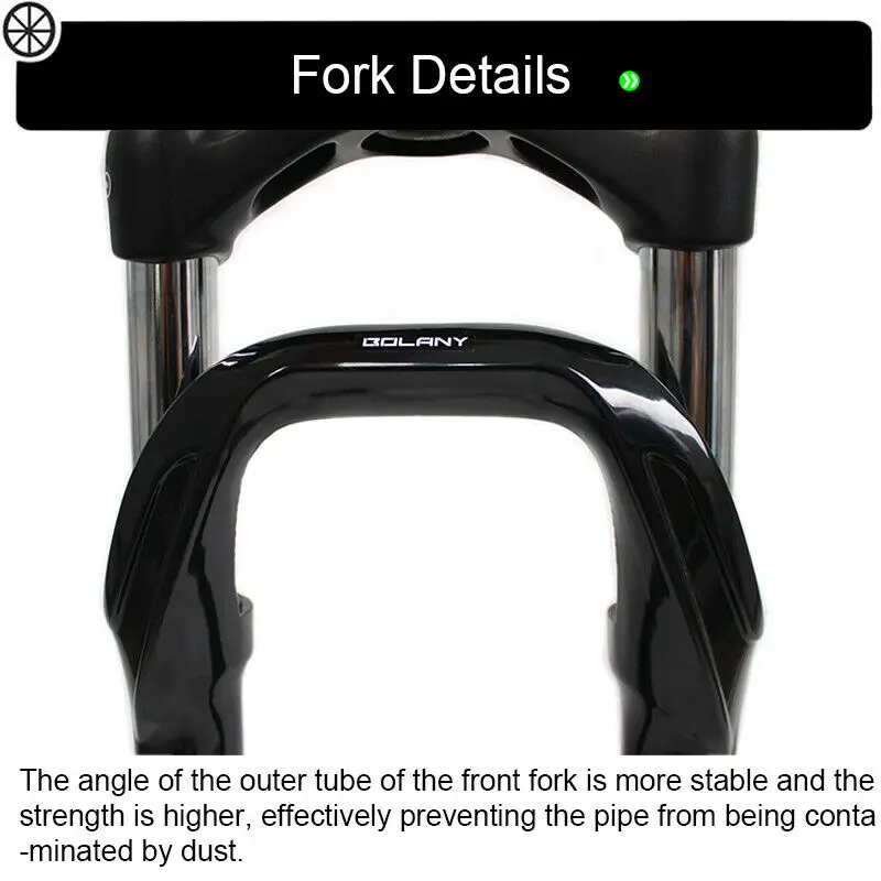 Спортивная вилка BOLANY для горного велосипеда 26 дюймов 4 0 дюйма подвесная пляжного