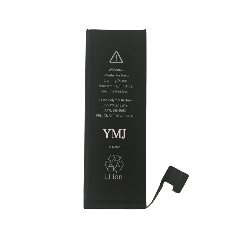 YMJ полимерные аккумуляторы для замены Apple iphone 5 5S SE 6 6S 6P 6SP 7 7P подарочные