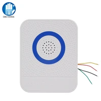 dc12v wired 4 core wire doorbell access control system home door bell dingdong ringtone electric security controller ring button