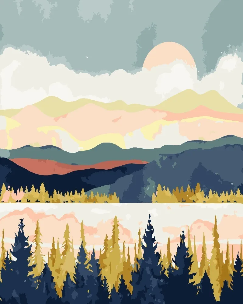 

Personality Photo Customized DIY Oil Painting By Numbers Paint Picture Drawing Canvas Coloring by Numbers Home Decoration Gift