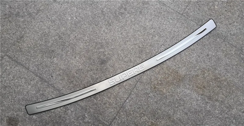 Нержавеющая сталь заднего бампера протектор Подоконник крышка багажника защита