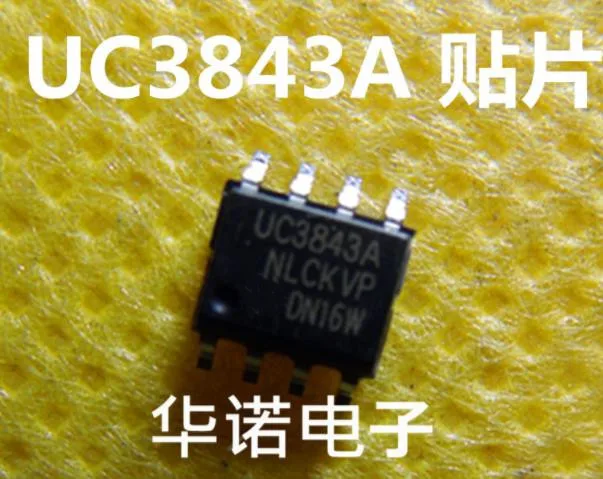 

New original UC3843AN UC3843 3843 SOP-8 100pcs/lot