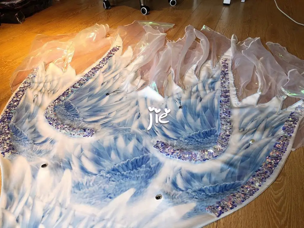 Купальник с крыльями ангела русалки 2020 купальник хвостом для взрослых летний