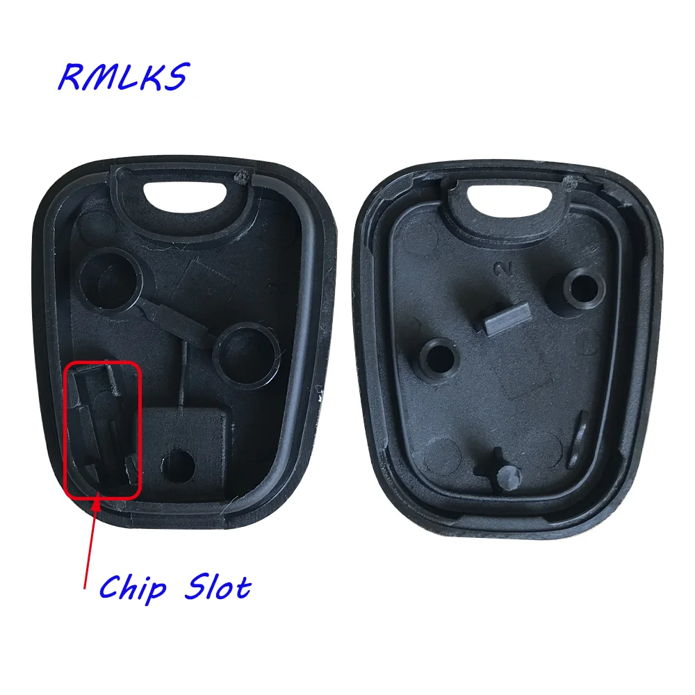 Сменный транспондер чехол для автомобильного ключа Peugeot Citroen C2 без чипа Uncut VA2 с