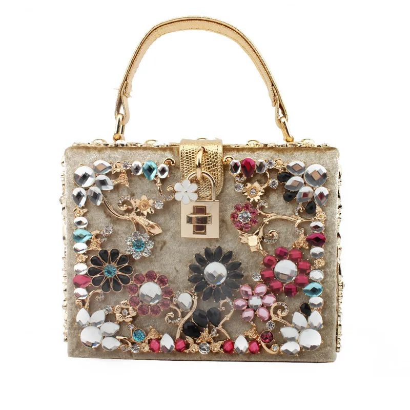 Женская модная бархатная сумка через плечо сумка-мессенджер вечерняя | Багаж и