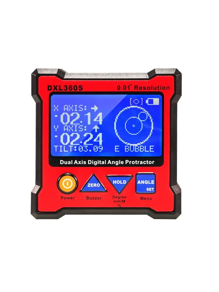 Двухосевой электронный инклинометр Jingyan измеритель уровня с литиевой батареей