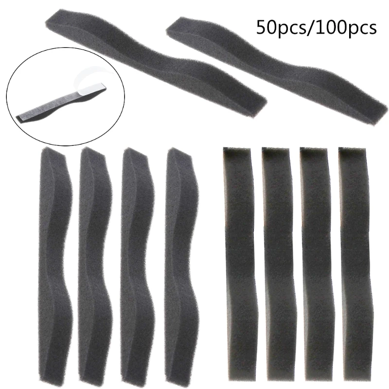 

Foam Anti-Fog Self-Adhesive Nose Bridge Pads Anti Haze Mask Nose Sponge Strips M89E