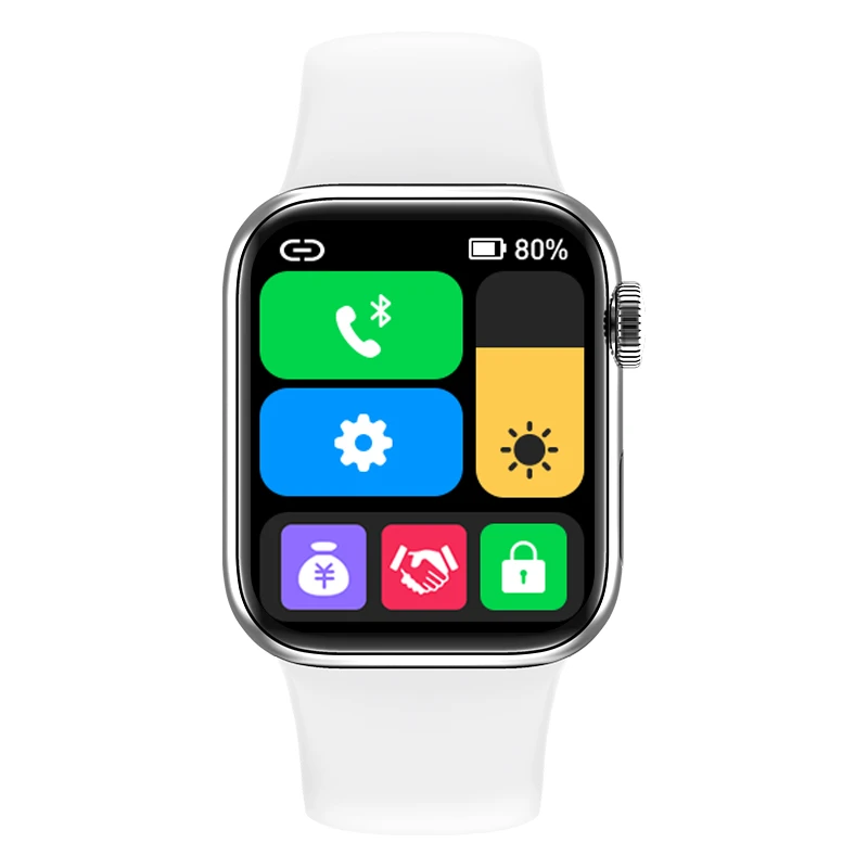 

iwo M26 Plus Smart Watch Men 1.77 inch Bluetooth Call Wireless Charger 3D Dynamic Dial IP67 Music Smartwatch PK W46 M16