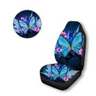 2 предмета универсальный чехол для сиденья красивая бабочка чехла для переднего сиденья Одеяло ведро для Bmw E46 E90 E60 Golf 7 внутренних Запчасти