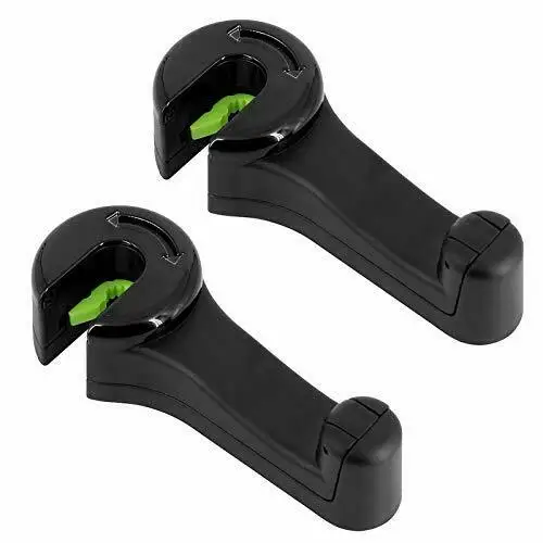 

The car hook is a bag including 2 packs of durable car rear seat headrest hooks