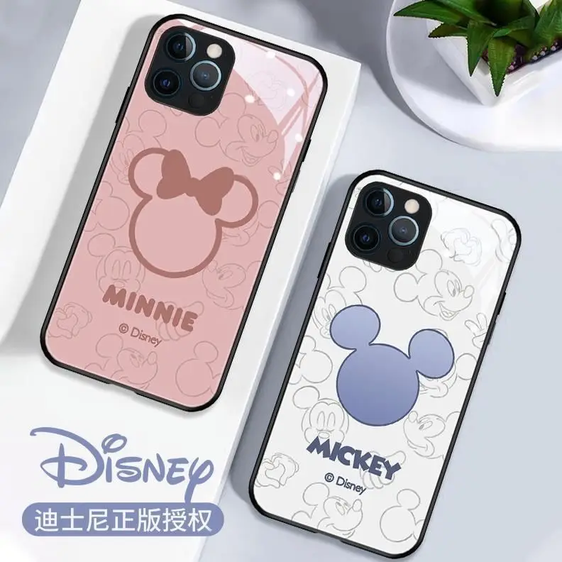 

Cute Patterned Cartoon Minnie Disney Mickey Apple 13 Following IPhone12ProMax 11 Web Celebrity High-grade Apple Dirt-Resistant