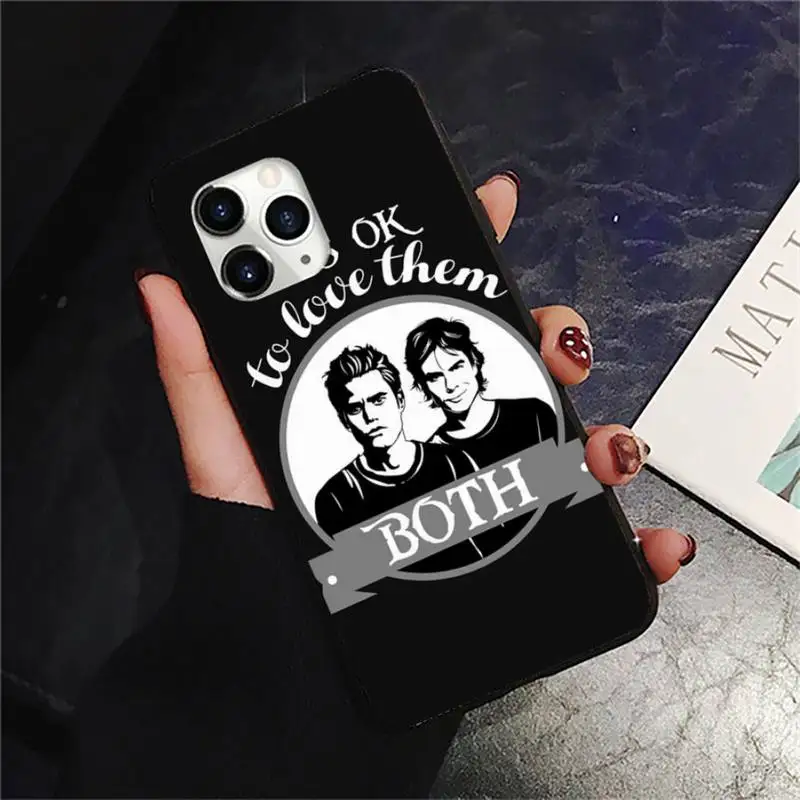

The Vampire Diaries Stefan Phone Case for iPhone 11 12 pro XS MAX 8 7 6 6S Plus X 2020 XR Mini