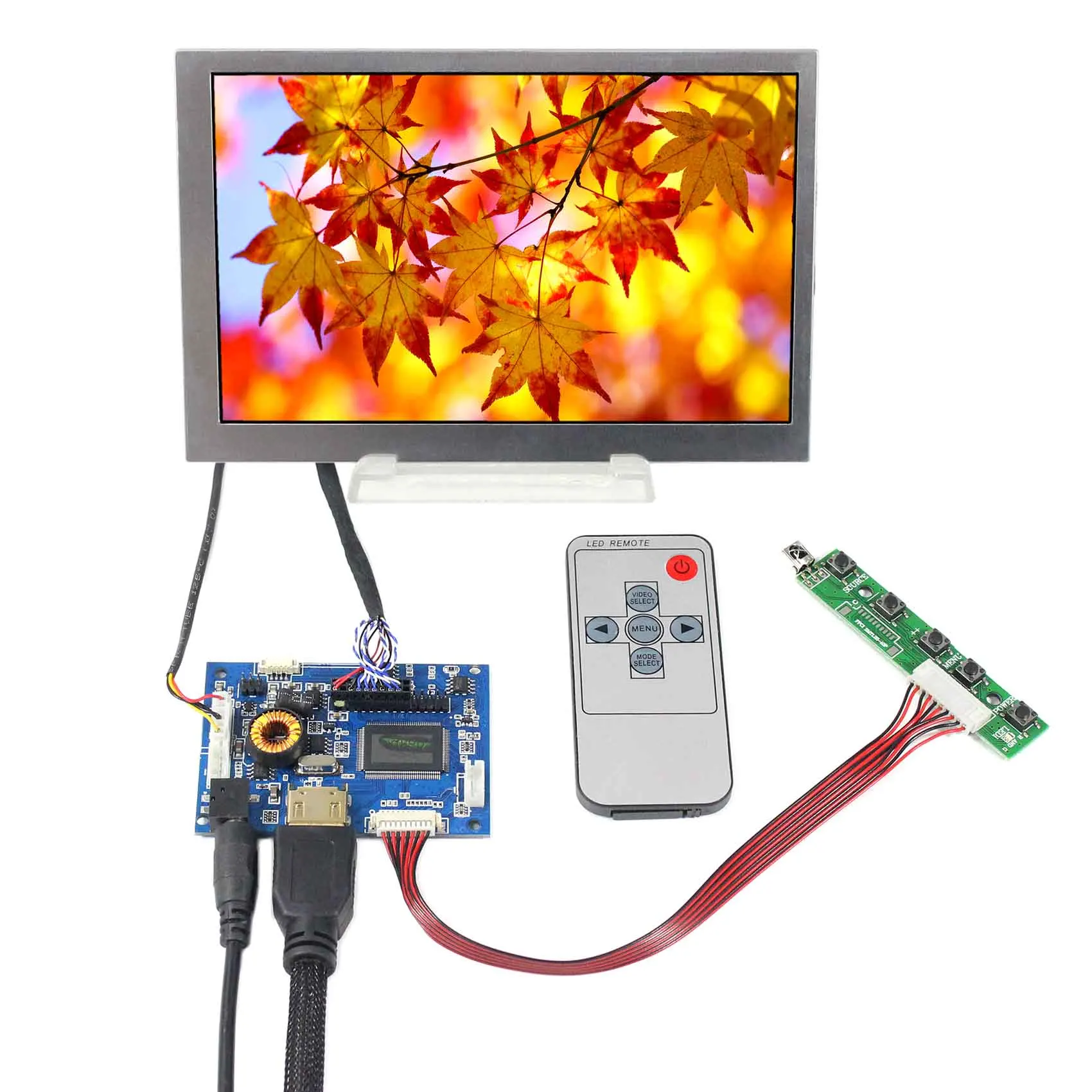 7 дюймов 800X480 ЖК дисплей Экран &quotG070VW01 V0 с HD MI аудио контроллер драйвер