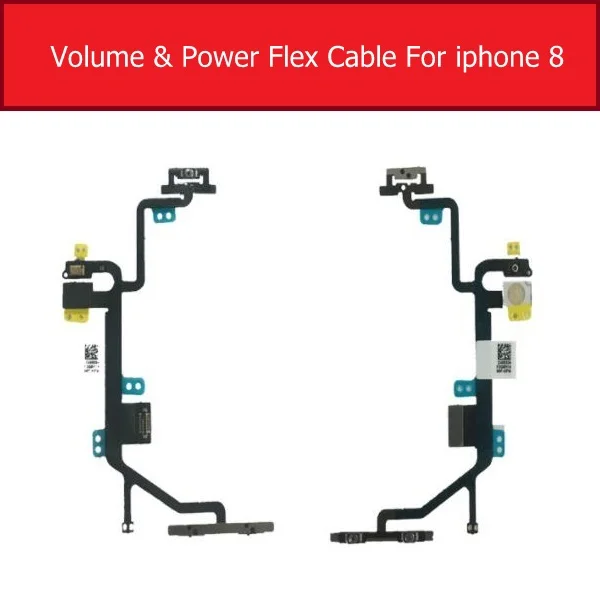 Кнопка включения/выключения питания гибкий кабель для iPhone 7 8 Plus X XS XR MAX
