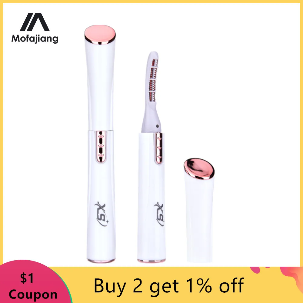 Плойка для завивки ресниц электрическая ручка с подогревом долговечная расческа