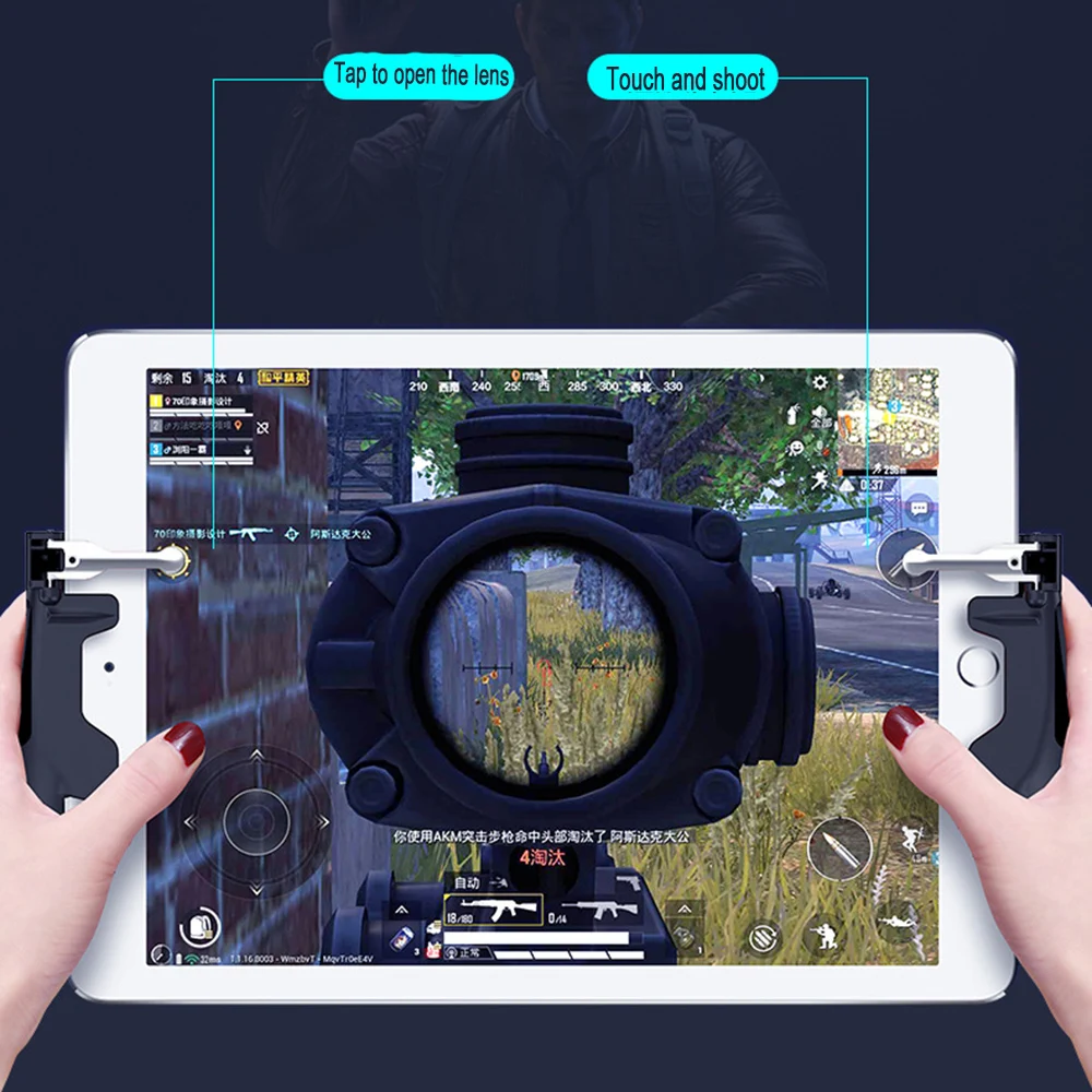 PUBG мобильный контроллер планшета геймпад для Ipad iPhone samsung игровой триггер Кнопка