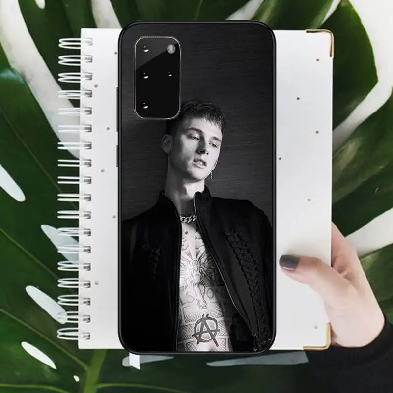 

Machine Gun kelly Phone Case For Samsung galaxy S 7 8 9 10 20 edge A 6 10 20 30 50 51 70 note 10 plus