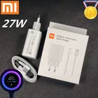 Зарядное устройство xiaomi mi 9 t pro, 27 Вт, быстрая зарядка с турбонаддувом, кабель USB Type-C для xiaomi 9, 9 t, Redmi k30 pro, note 9s, 8 pro