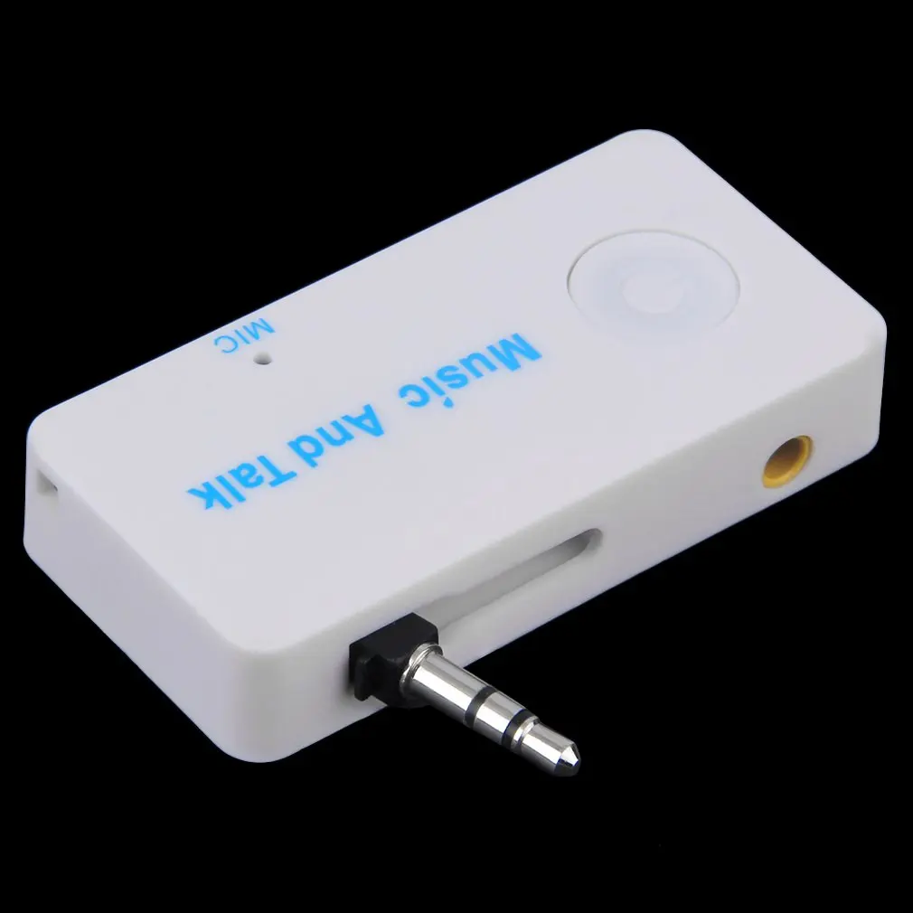 

Wireless Bluetooth 3.5mm Audio Stereo Music Talk Receiver Adapter Mic