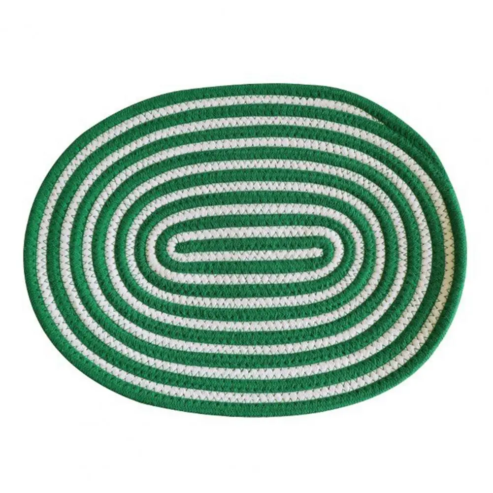 

Non-Slip RoundCoaster Odor-Free Cotton Cloth Tea Cup Coffee Cup Mat Hot Meal Potholder Tray
