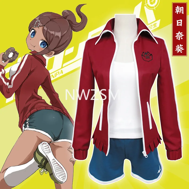 

Аниме Danganronpa Asahina Aoi Косплей костюмы Женское платье униформа для девочек одежда