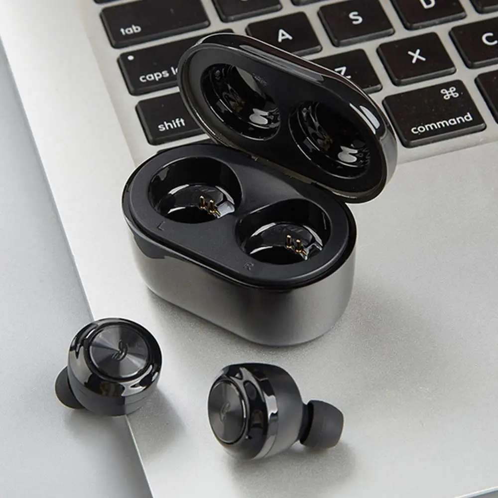 Беспроводные Bluetooth наушники A6 TWS 5 0 спортивные наушники-вкладыши с зарядным