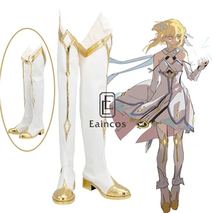 Новая игра Genshin Impact Player, оригинальная версия, обувь для косплея, светящиеся модные сапоги на заказ