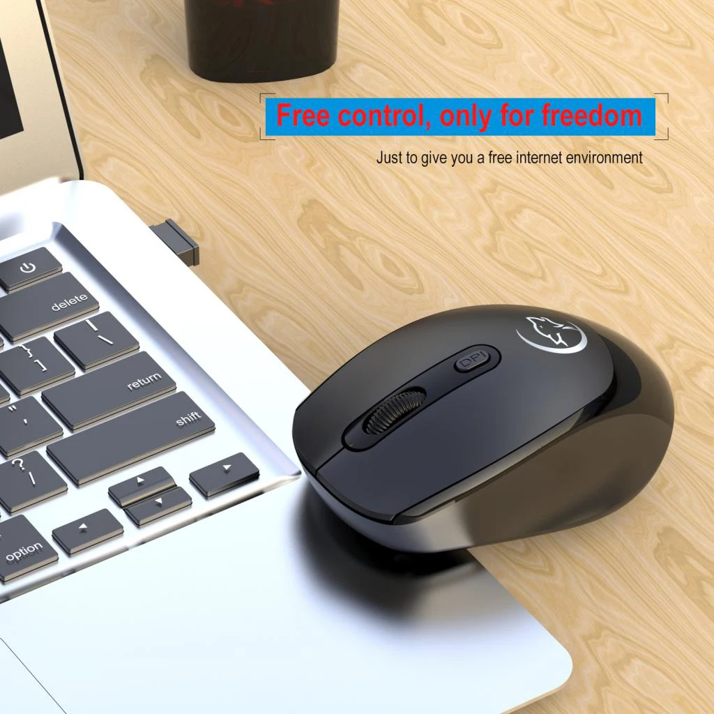 

Desktop Cordless Adjustable Rechargeable 2.4G USB Wireless Optical Mouse