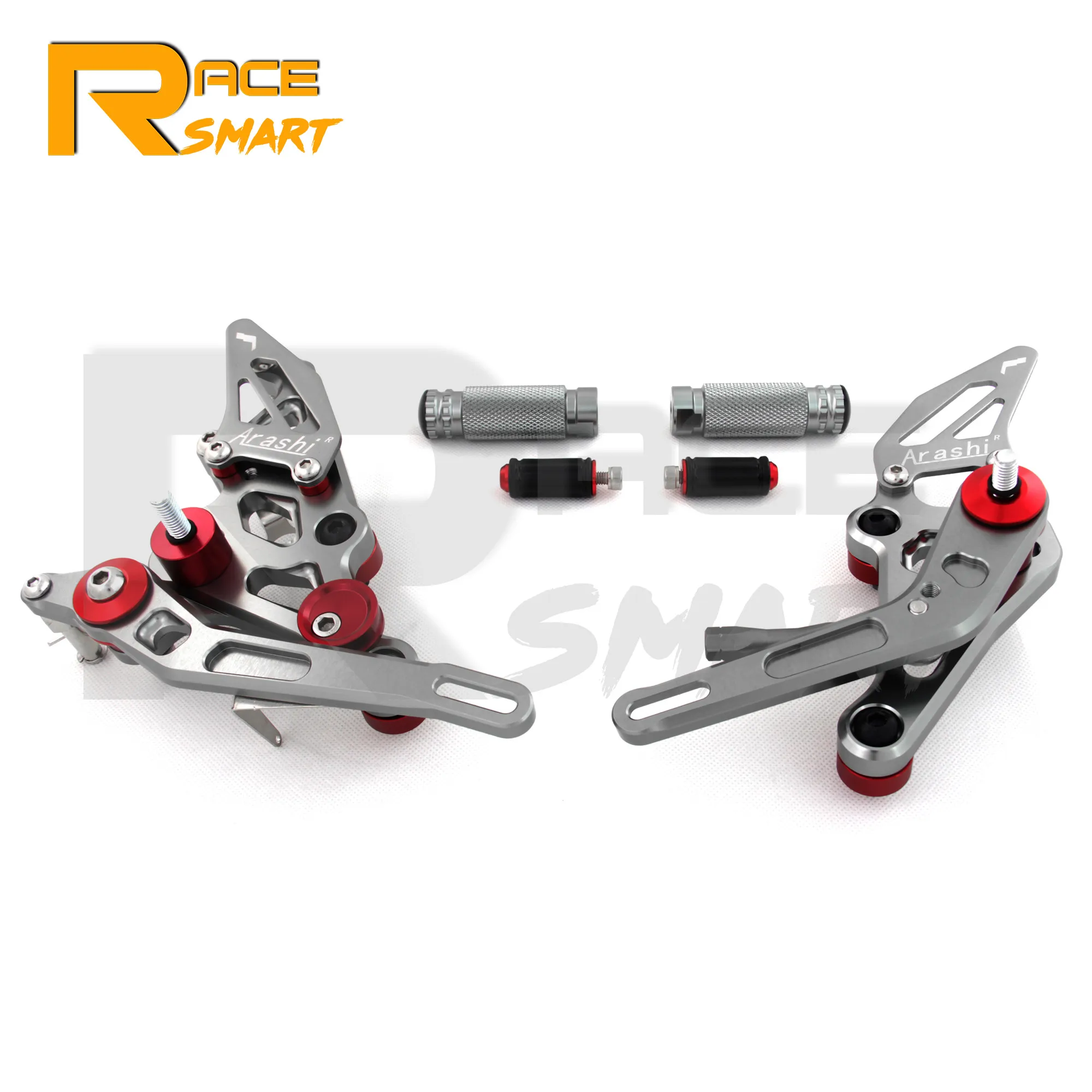 Регулируемые подножки с ЧПУ аксессуары для мотоциклов YAMAHA YZF R25 250 R3 2015 2021 Задние