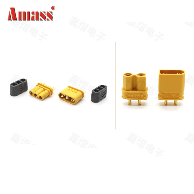Amass 5 комплектов XT60 XT90 XT150 XT30 MT60 MR30 S H AS150 разъем для литиевой батареи|Соединители| |