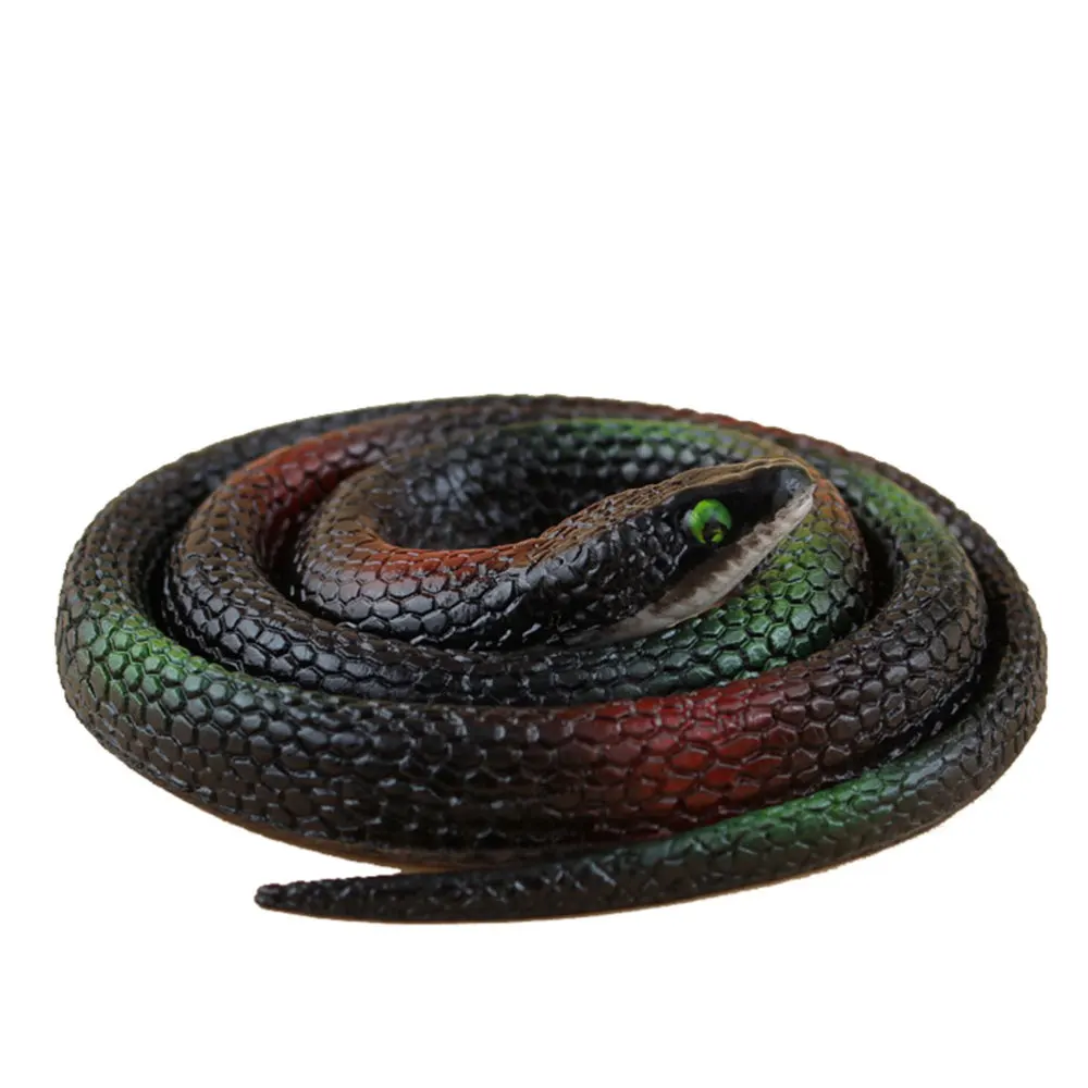 Искусственные резиновые змеи 4 шт. реквизит для вечевечерние розыгрыша