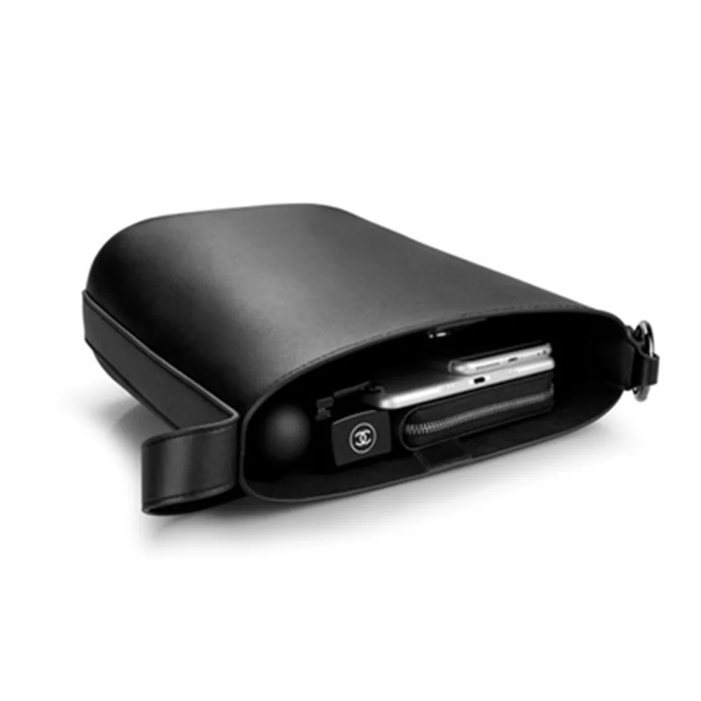 

Genuine leather handbags 2021 new bag wide shoulder strap bucket bag shoulder messenger bag large capacity tote bag