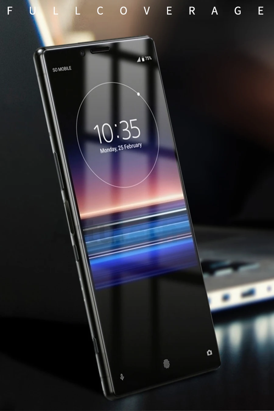 20D 3D изогнутое полноэкранное защитное стекло закаленное для Sony Xperia 1 XZ4 XZ3 XZ2 XZ1 Compact
