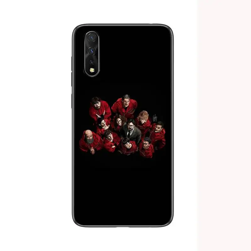 

Spain Tv Money Heist House Paper Phone Case For Samsung A10S A12 A02 A20E M30 A31 A32 A40 A50 S A52 A51 A70 A71 A80 Cover Fundas