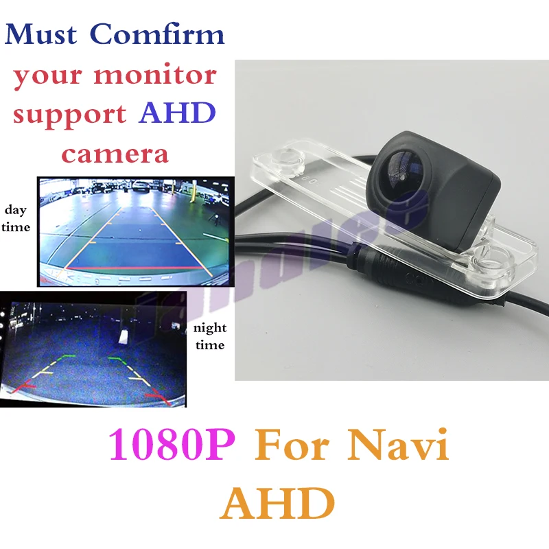 Автомобильная камера заднего вида для Subaru Forester SG 2002 ~ 2009, большая CCD камера заднего вида с ночным видением, AHD Vision 1080 720 RCA, водонепроницаемая ка...