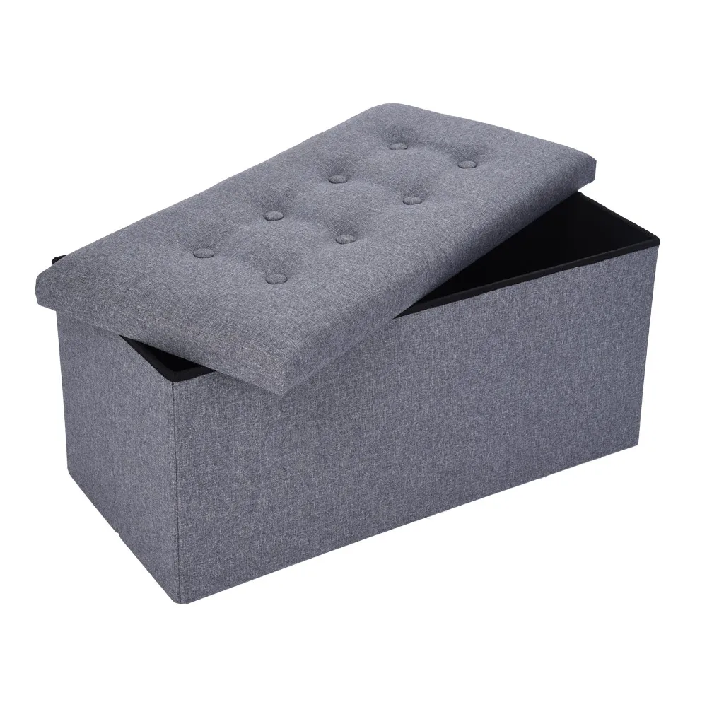 Многофункциональный тканевый стул для хранения скамейка маленький диван